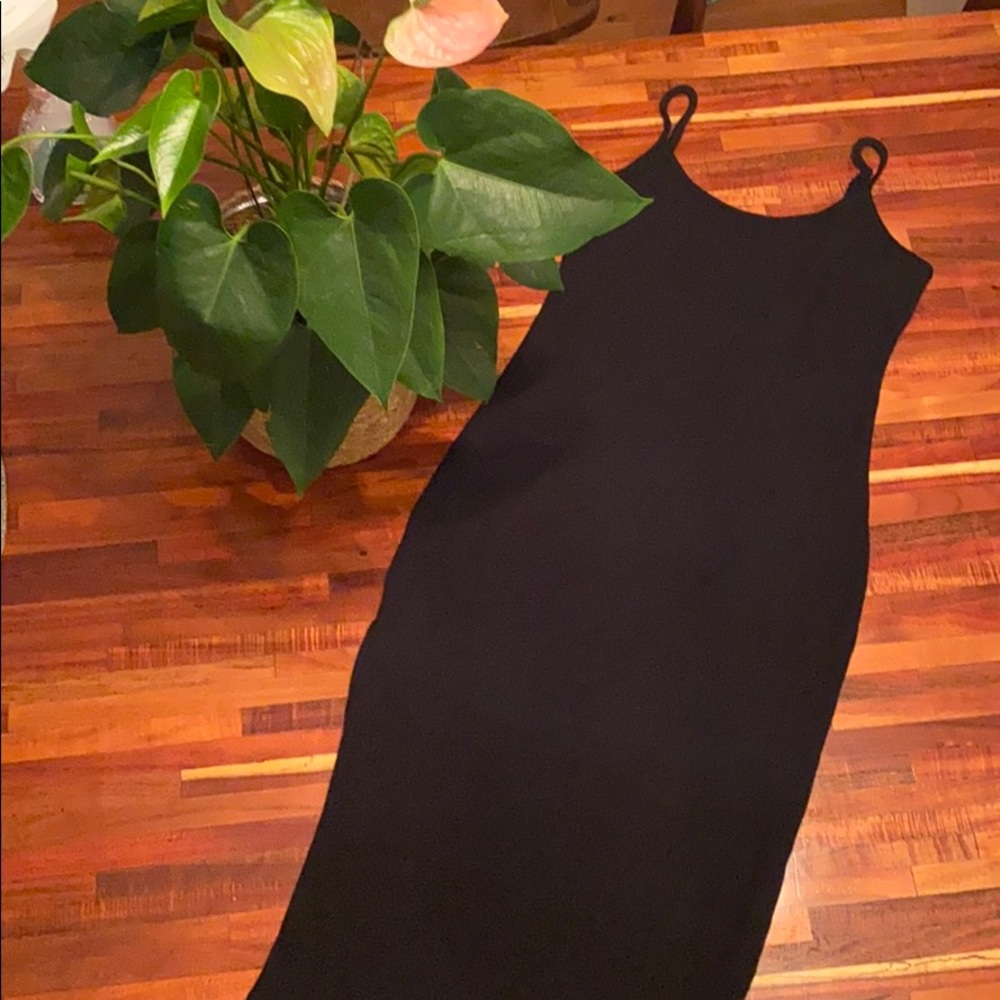 Heart and Hips Black Spaghetti Strap Dress
